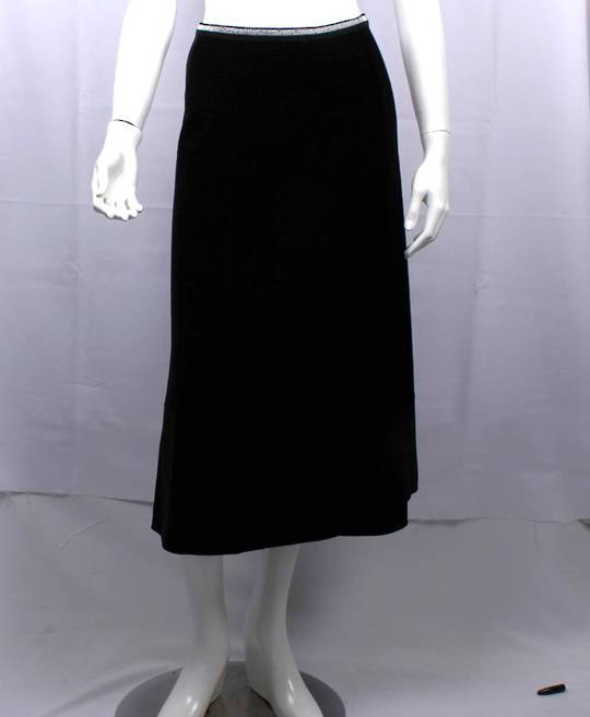 ALICE & LILY winter warm velvet skirt black Sizes S,M,L,XL. STYLE: AL/529/BLK